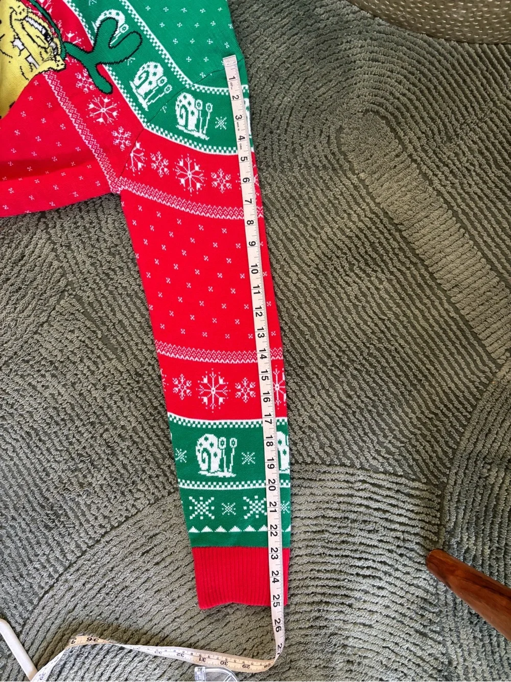 NWOT SPONGEBOB SQUARE PANTS Christmas Sweater